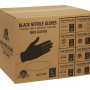 Empress 3 Mil Black Nitrile Gloves, Powder Free, Large, 100/Box – ENGPPFL2002BLK