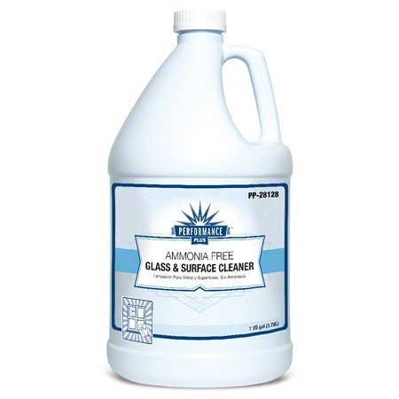 Performance Plus PP-28128 Ammonia Free Glass & Surface Cleaner, RTU, 1 gal, 4/Case