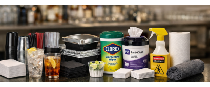 Bar & Beverage Disposable + Wipes Program