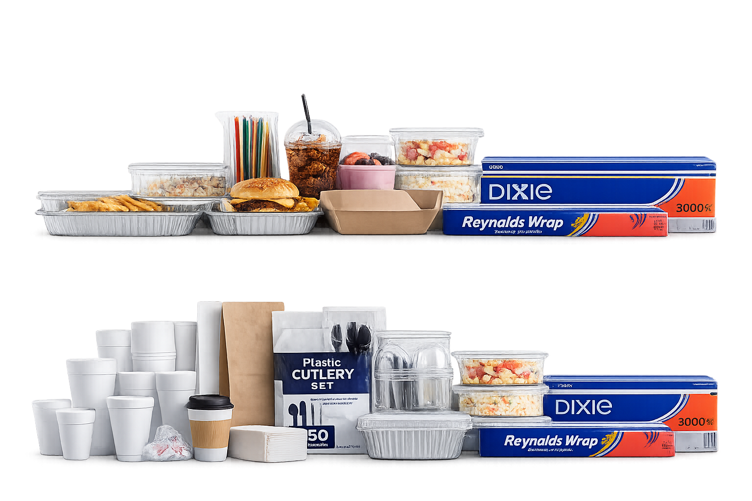 Food service disposables for restaurants, hotels, cafés and catering with fast local delivery in Orlando and Kissimmee
