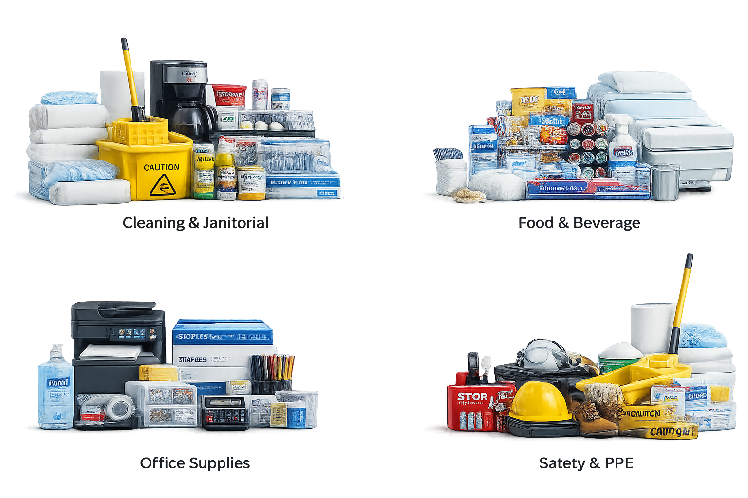 Shop by need for sanitation, inventory reliability, cost control and staff training with USA Hospitality