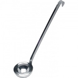 One-Piece Ladles Stainless Steel 2oz S/S
