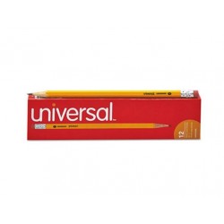 Universal Woodcase Pencil HB 2 Yellow Barrel