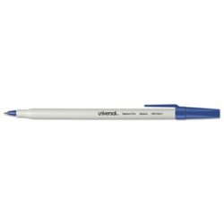 Universal Economy Ballpoint Stick Oil-Based Pen Blue Ink Medium