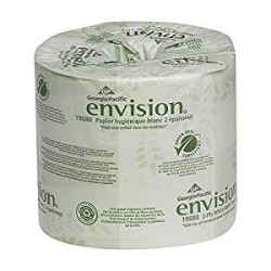 GEORGIA PACIFIC ENVISION EMB 1PLY T/T 4X4 550SH WHI